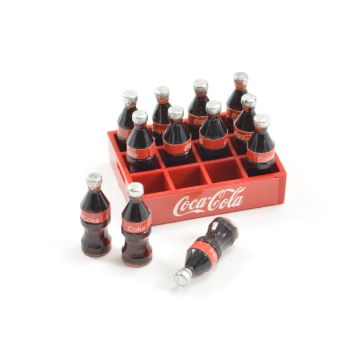 Fastrax Scale Soft Drink Crate With Cola Bottles (FAST2352)