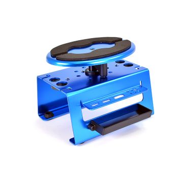 Fastrax Deluxe Alum Locking Rotating Maintenance Stand - Blue (FAST404BL)