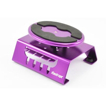 Fastrax Purple Alum Locking Rotating Car Maintenance Stand W/Magnet (FAST407P)