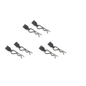 Fastrax RC Body Pin/Clip Rubber Pull Tabs (6) (FAST206-1)
