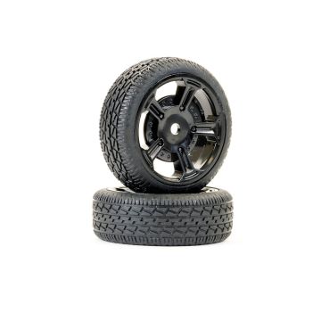 FTX Havok Road Thread Wheels & Tyres (Pr) (FTX10618R)
