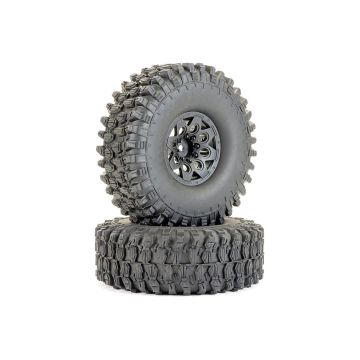 FTX Gladius 1.9 Bead Lock Wheel & Gator Tyre Set (120mm) 2pcs (FTX10742)