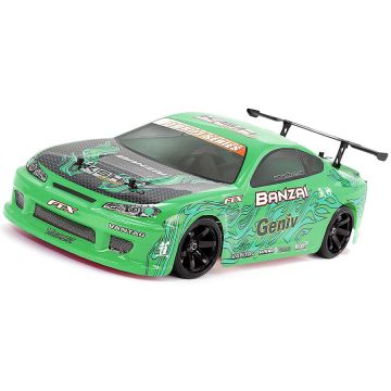 FTX Banzai 2.4Ghz 4WD RTR 1:10 Brushed Drift Car - Green (FTX5529G)