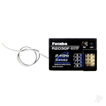 Futaba R203GF 3-Channel Receiver 2.4GHz S-FHSS/FHSS (FUT05102519-3)