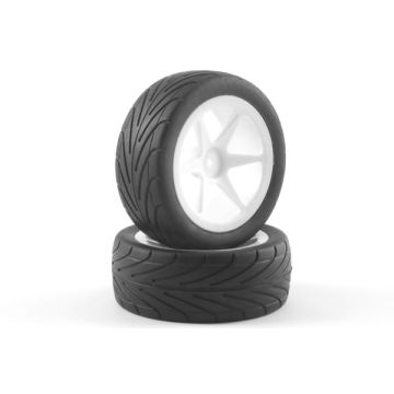 Fastrax 1:10 Mounted Buggy Tyres LP Arrow (Front) (FAST0048)