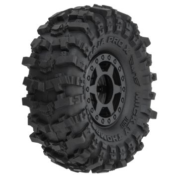Proline 1/24 Mickey Thompson Baja Pro X F/R 1.0" MTD 7mm Black Holco (G-PRO10215-10)