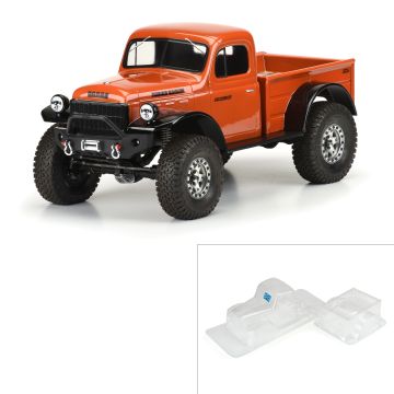 Proline 1:10 1946 Dodge Power Wagon Clear Body 12.3" (313mm) WB Craw (G-PRO3499-00)