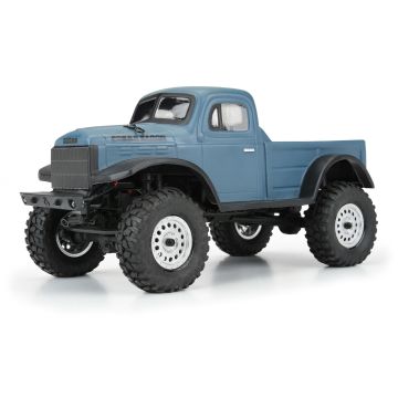 Proline 1:24 1946 Dodge Power Wagon Clear Body SCX24 JLU (G-PRO3565-00)