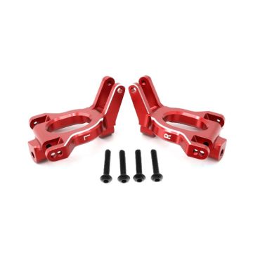 RC Overhaul Front Hub Carrier, Red Aluminum, 4S / Kraton (G-RCO-AR014R)
