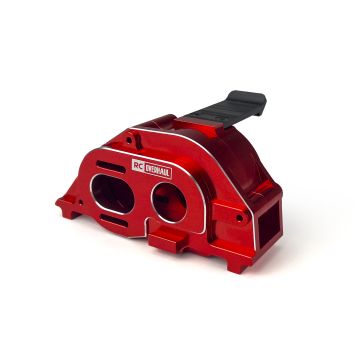 RC Overhaul Motor Mount & Gearbox Case, Red Aluminum, 4S (G-RCO-AR017R)