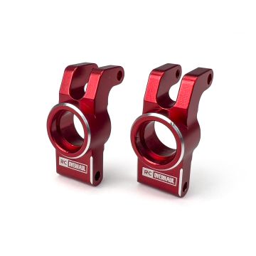 RC Overhaul Rear Hubs, Red Aluminum, 1/18 Grom (G-RCO-AR022R)