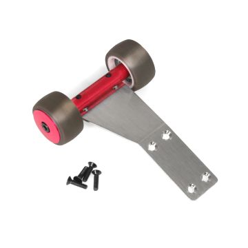RC Overhaul Wheelie Bar, Red, Grom (G-RCO-AR026R)