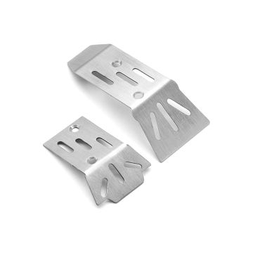 RC Overhaul Skid Plate Guard F/R, 1/18 Granite (G-RCO-AR033)