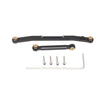 RC Overhaul Steering Link Set Blk Alloy AX/SCX24 (G-RCO-AX008)