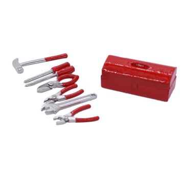 RC Overhaul Tool Box w/Tools, 1/10th (G-RCO-CR011)