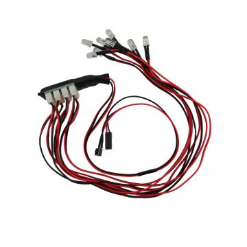 RC Overhaul LED Light set, Car (4 x white, 2 x red, 2 x orange) (G-RCO-CR026)