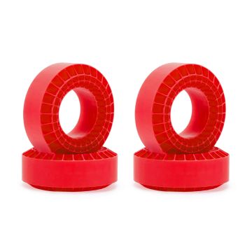 RC Overhaul Gel Tyre Inserts, 1.0" Red 55x20mm (Pk4) (G-RCO-CR029R)