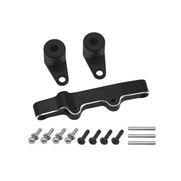 RC Overhaul Aluminum Steering Set: Micro-B (G-RCO-LOS13BK)