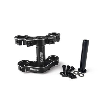 RC Overhaul Aluminum Triple Clamp Set, Promoto, Black (G-RCO-MX03BK)