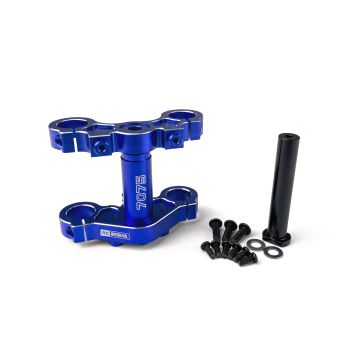 RC Overhaul Aluminum Triple Clamp Set, Promoto, Blue (G-RCO-MX03BL)