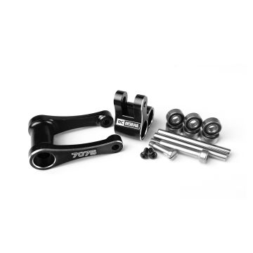 RC Overhaul Aluminum Knuckle & Pull Rod, Promoto, Black (G-RCO-MX04BK)