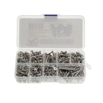 RC Overhaul SS Screw Set (430pcs boxed) SCXIII (G-RCO-SCR005)