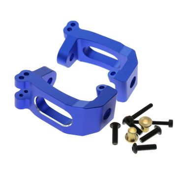 RC Overhaul Hub Carrier Fr Blue Aluminum (Pr) Sledge (G-RCO-TRX030)