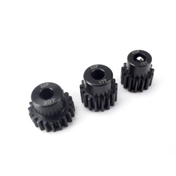 RC Overhaul 0.8Mod Pinion Set, 15/17/20t 5mm Shaft (G-RCO-UN001)