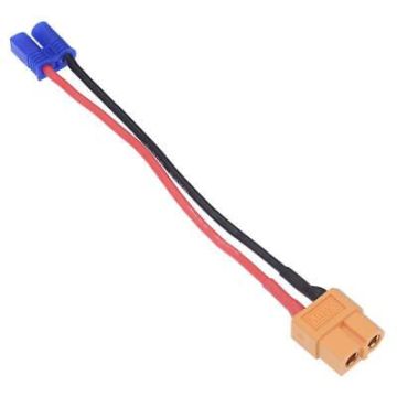 Gens Ace XT60 Female > EC2 Male Adapter (O-GAAXFE2M)