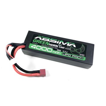 Absima Greenhorn Vol.2 LiPo 11.1V-40C 4000 Low Profile (T-Plug) (AB4140017)