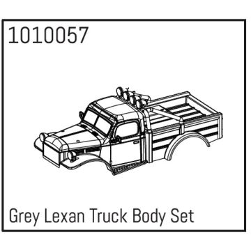 Absima Grey Lexan Power Wagon Body Set