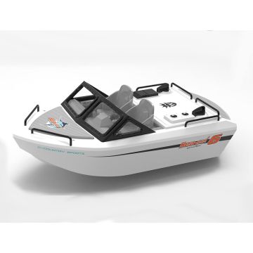 Heng Long Sea-God 6 Karting Brushless RTR Boat - 245mm White (HL3701-W)