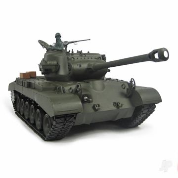 Henglong 1:16 US M26 Pershing with Infrared Battle System (2.4GHz + Shooter + Smoke + Sound) (HLG3838-1B)