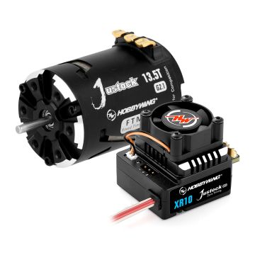 Hobbywing Combo XR10 Justock G3S ESC & Justock G2.1 - 13.5T Motor (HW38020371)