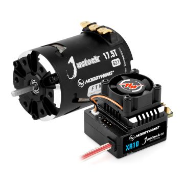 Hobbywing Combo XR10 Justock G3S ESC & Justock G2.1 - 17.5T Motor (HW38020372)