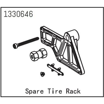 Absima Spare Tire Rack - Yucatan (AB1330646)