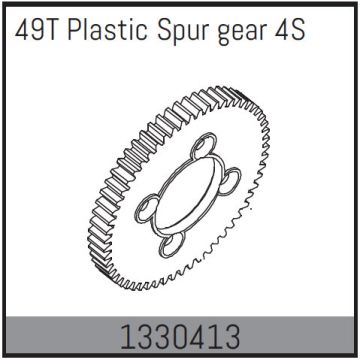 Absima 49T Plastic Spur Gear (AB1330413)