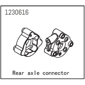 Absima Rear AXLe ConnECtor (AB1230616)