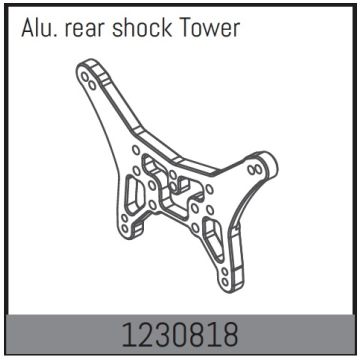Absima CNc Rear Shock Tower (AB1230818)