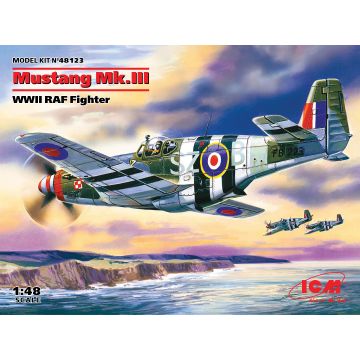 ICM Mustang Mk.III, WWII RAF Fighter Plane (ICM48123)