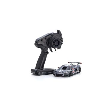 Kyosho Mini-Z RWD Corvette C8-R Gun Metal/White (K.32356GM)