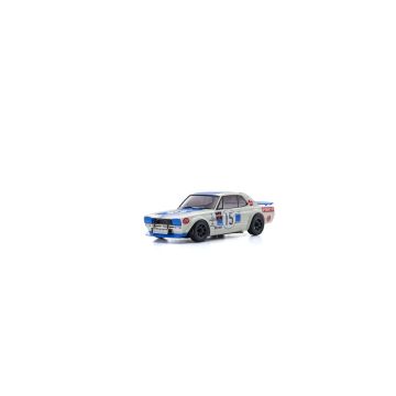 Kyosho Bodyshell Mini-Z NISSAN SKYLINE 2000GT-R (KPGC10) Racing 1972 #15 Blue (K.MZP472BL)