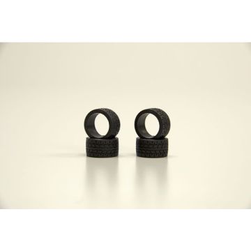 Kyosho Mini-Z Racing Radial Tyres 30 Shore - Wide (4) (K.MZW38-30)