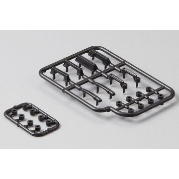 Killerbody Black Plastic Door Handle 1:10 Scale (KB48236)