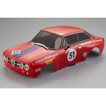 Killerbody Alfa Romeo 2000 GTAM 190mm Finished Body Red (KB48251R)