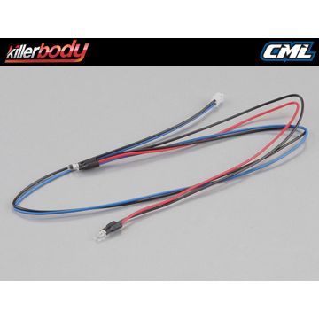 Killer Body LED Light Set - 2 Blue Led's- 3mm (KB48460)