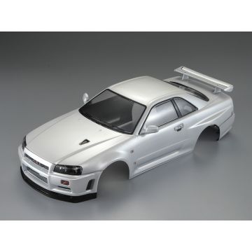 Killerbody Nissan Skyline R34 195mm Finished Body White (KB48644)