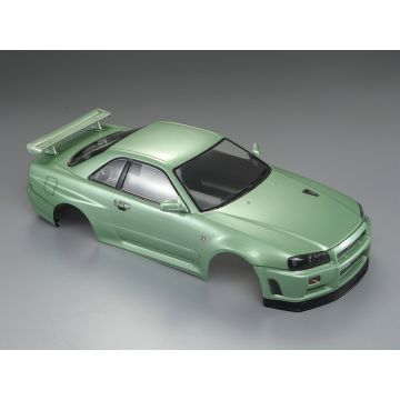 Killerbody Nissan Skyline R34 195mm Finished Body Green (KB48646)