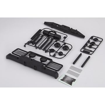 Killerbody Front & Rear Bumper w/accent Light & Winch (Traxxas TRX4/Axial SCX10) (KB48724)