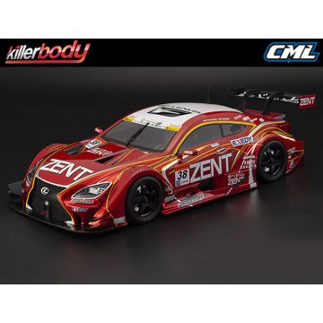 Killerbody Zent Cerumo RC F Clear Bodyshell (KB48773)